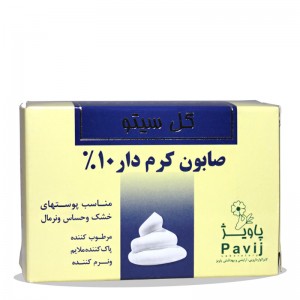صابون کرم دار 10% گل سیتو