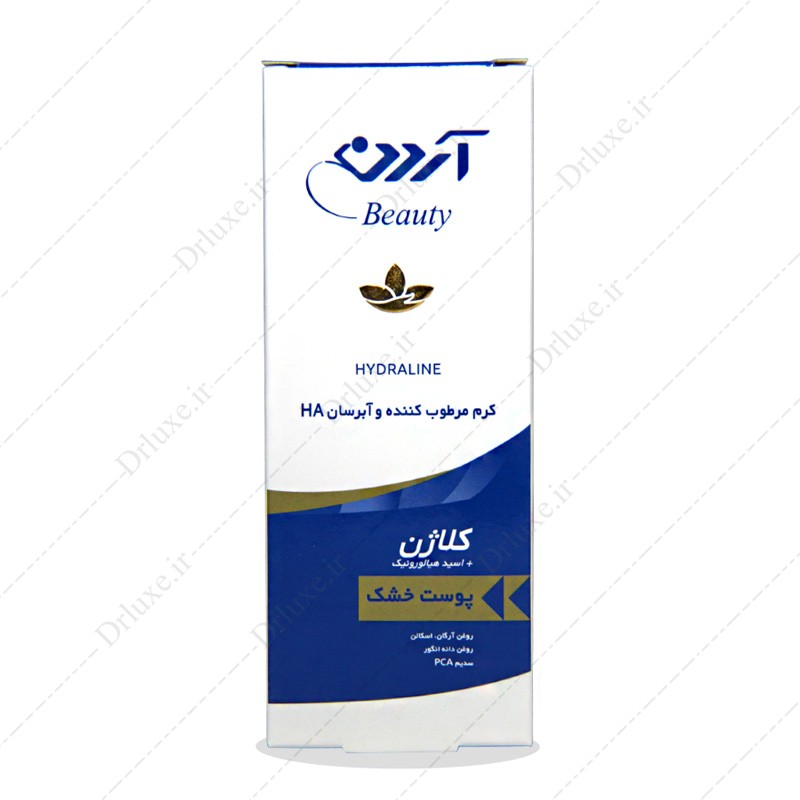 کرم مرطوب کننده و آبرسان کلاژن  HA آردن پوست خشک