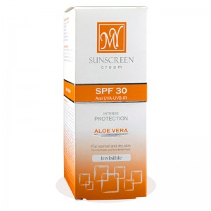 کرم ضد آفتاب SPF30 مای بی رنگ 50 میلی لیتر