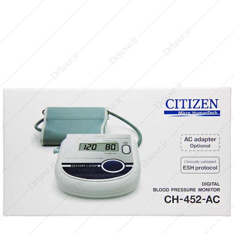 مشخصات، قیمت و خرید دستگاه فشارسنج دیجیتالی سیتیزن مدل CH 452 AC - دکتر لوکس
