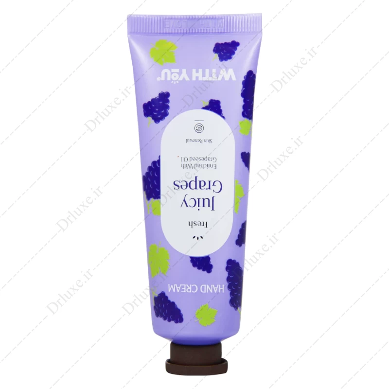 کرم مرطوب کننده دست ویت یو روغن هسته انگور 50 میلی لیتر
