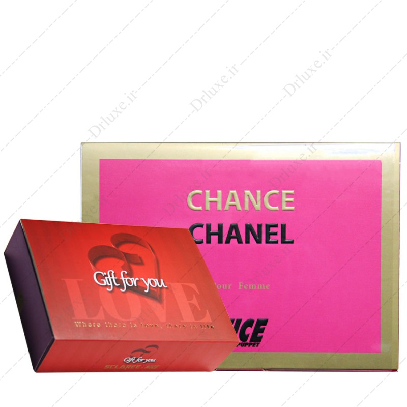 مشخصات، قیمت و خرید پک هدیه ادکلن و مام رول زنانه نایس مدل Chance Chanel - دکتر لوکس