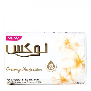 صابون لوکس با رایحه ی گل های سفید 125 گرمی