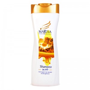 شامپو موی آسیب دیده حاوی تخم مرغ و عسل مارتیا 600 میلی لیتر