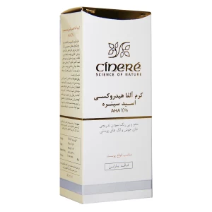 کرم لایه بردار AHA10% سینره