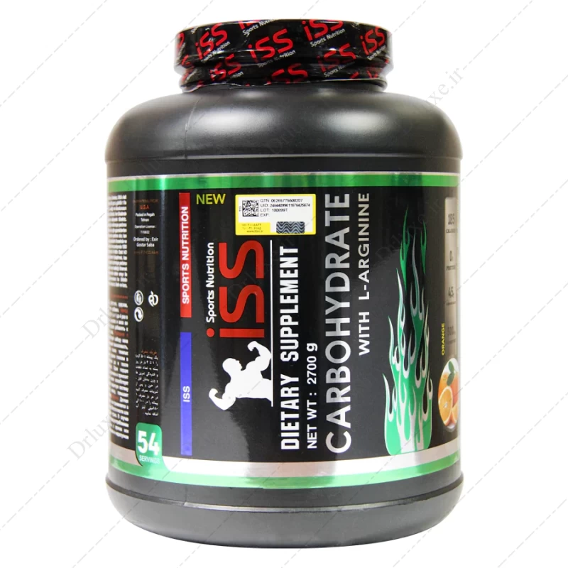 قیمت و خرید پودر کربوهیدرات و ال آرژنین آی اس اس 2700 گرم - دکتر لوکس