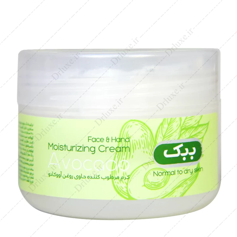 مشخصات، قیمت و خرید کرم مرطوب کننده حاوی روغن آووکادو ببک 100 میلی لیتر - دکتر لوکس