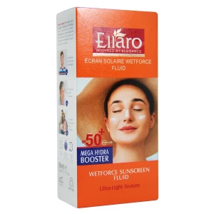 فلوئید ضد آفتاب SPF50 وت فورس پوست چرب و مختلط الارو 50 میلی لیتر