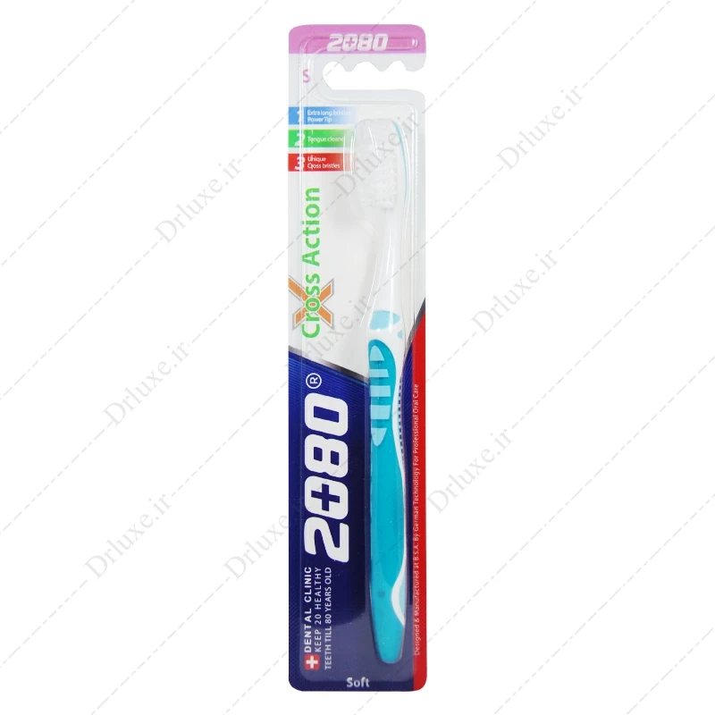 مسواک کراس اکشن 2080 برس نرم