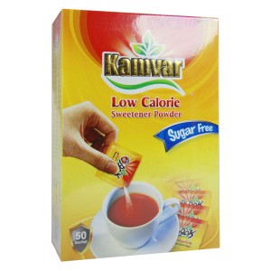 شیرین کننده بدون قند کامور 30 گرم 50 عدد