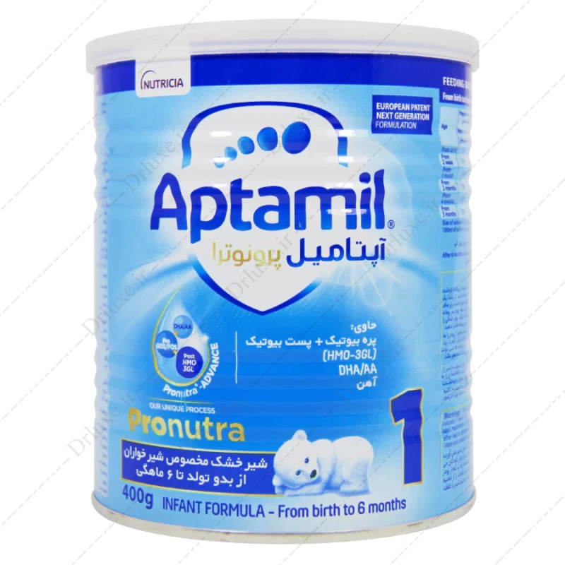 شیر خشک پروبیوتیک پرونوترا آپتامیل 1 حجم 400 گرم - دکتر لوکس