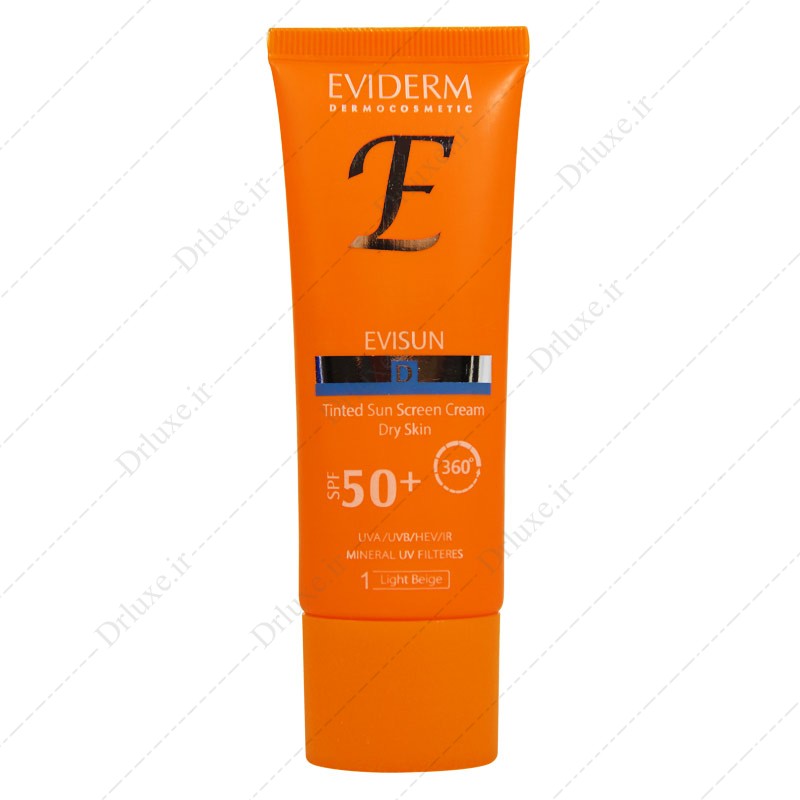 کرم ضد آفتاب SPF50 رنگی بژ طبیعی اوی سان دی اویدرم 40 میلی لیتر - دکتر لوکس