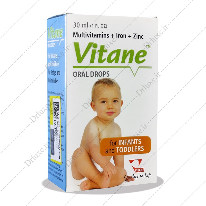 قیمت و خرید قطره مولتی ویتامین آهن + زینک ویتان 30 میلی لیتر
