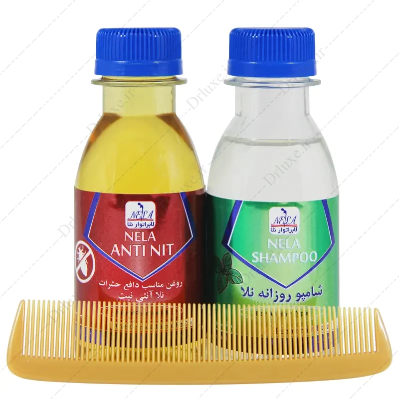 شامپو و روغن ضد شپش نلا 120 میلی لیتر