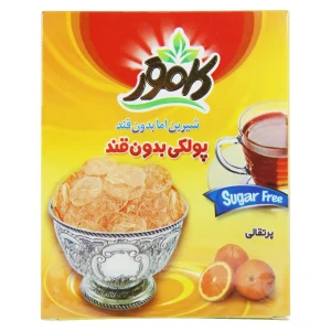 پولکی بدون قند کامور پرتقالی 150 گرم