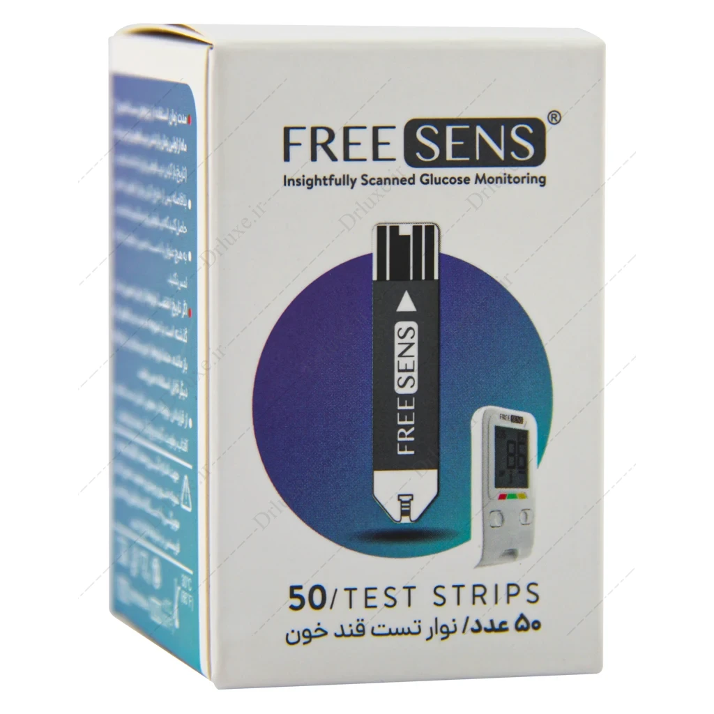 نوار تست قند فریسنس مدل FS-TS50