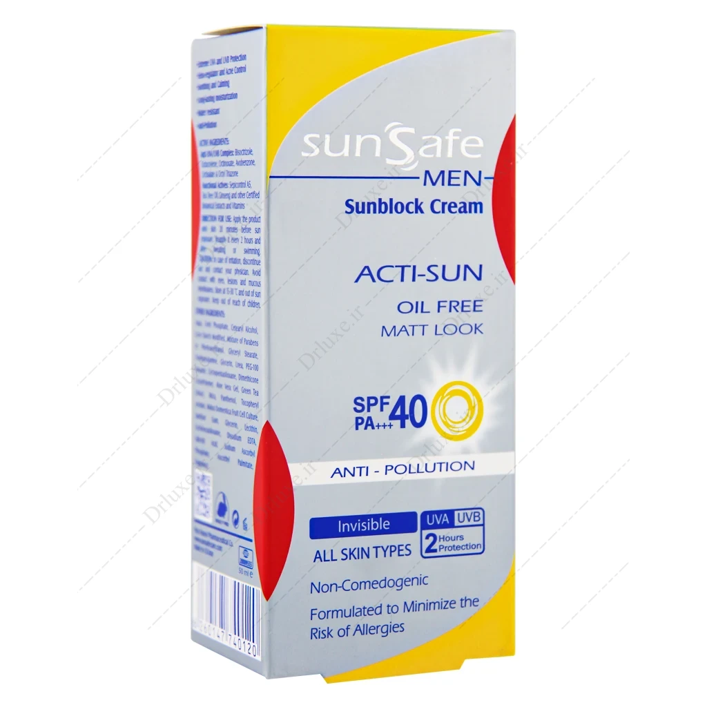 کرم ضد آفتاب SPF40 آقایان سان سیف