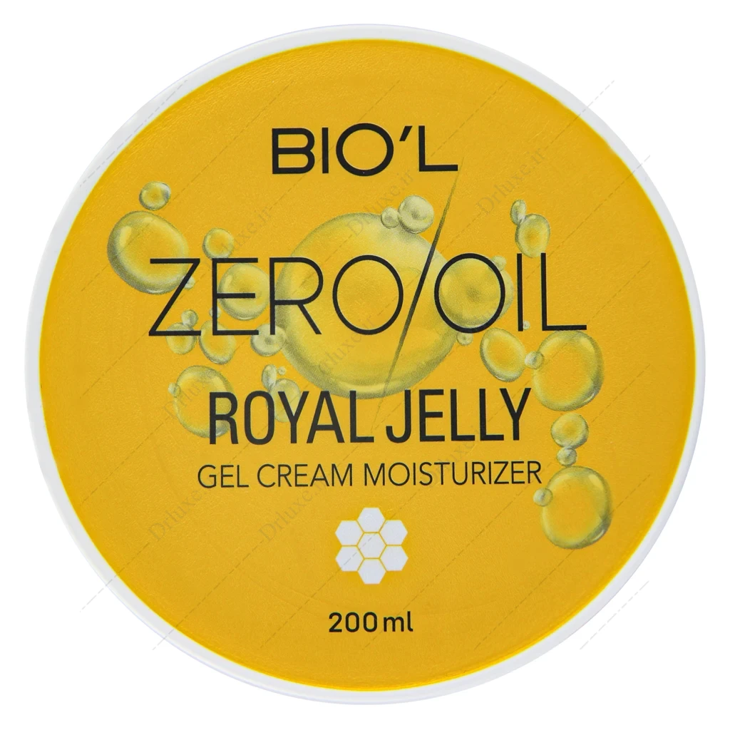 کرم ژل مرطوب کننده حاوی رویال ژلی Zero Oil بیول