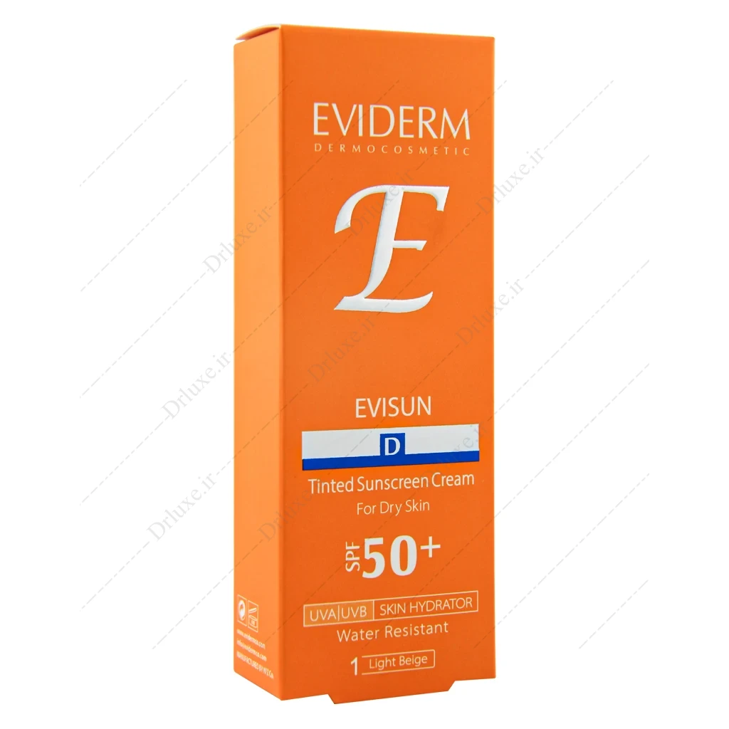 کرم ضد آفتاب SPF50 رنگی بژ روشن اوی سان دی اویدرم 40 میلی لیتر - دکتر لوکس