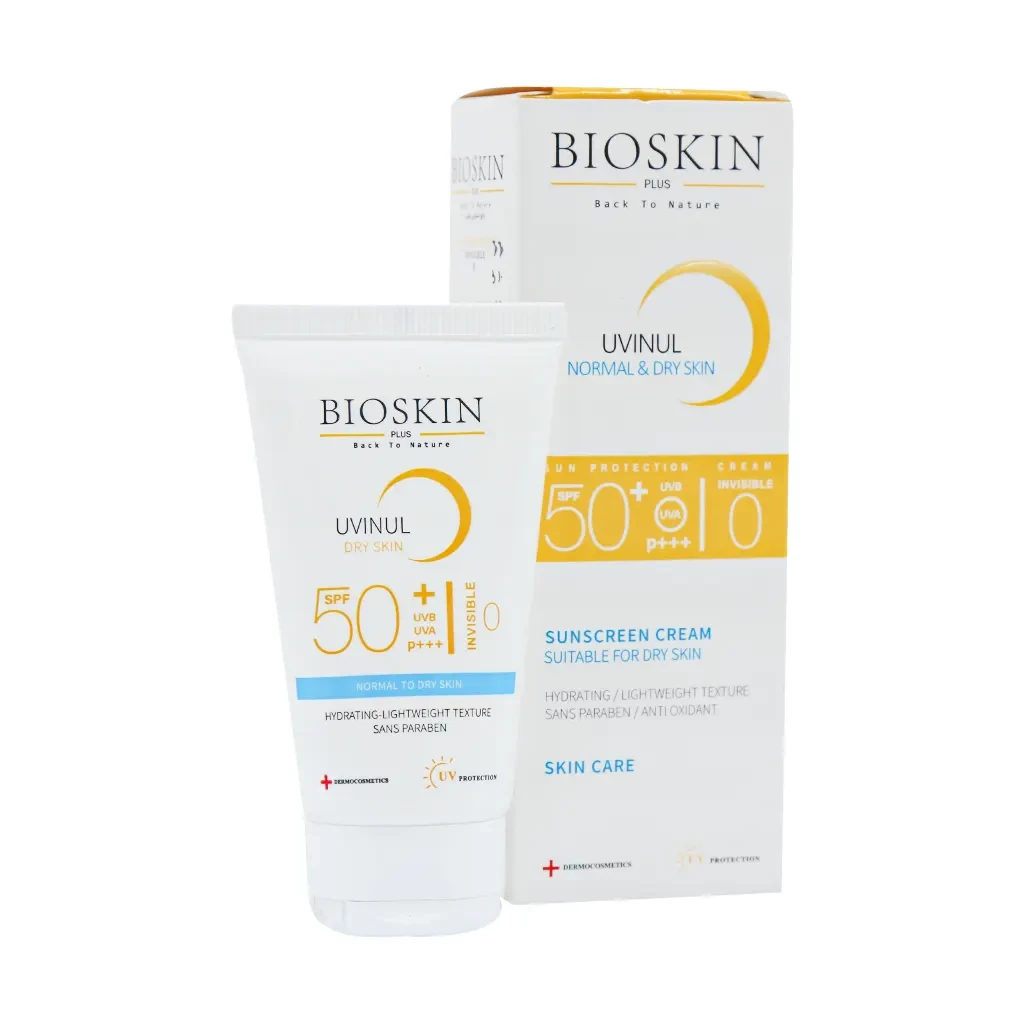 کرم ضد آفتاب SPF50 پوست خشک بایو اسکین