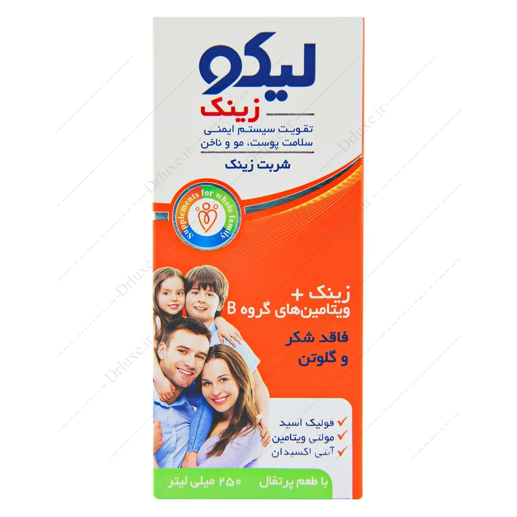شربت لیکو زینک ابیان فارمد