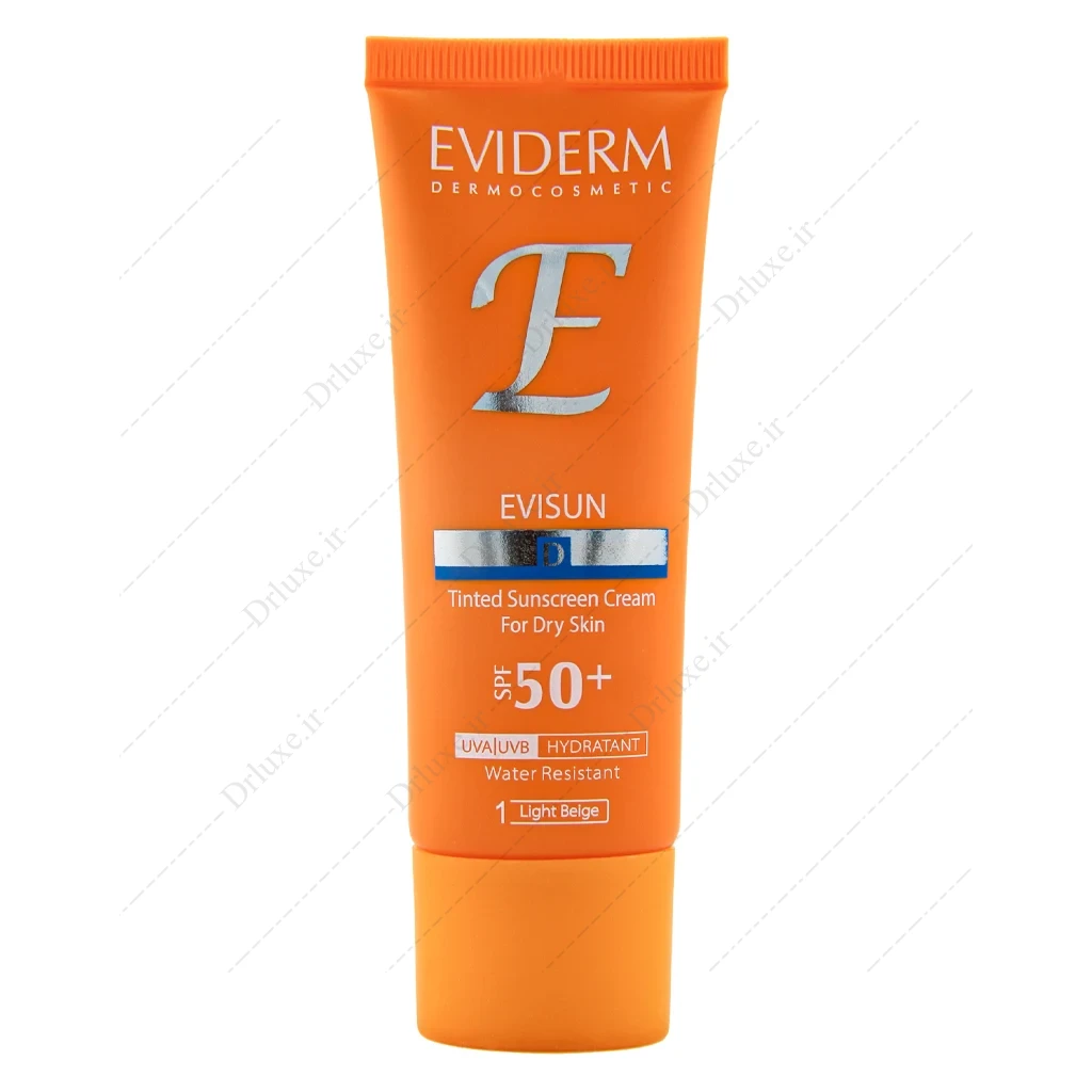 کرم ضد آفتاب SPF50 رنگی بژ روشن اوی سان دی اویدرم 40 میلی لیتر - دکتر لوکس