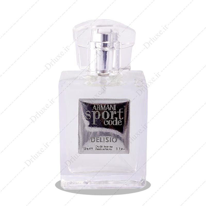 مشخصات، قیمت و خریدادکلن ادوپرفیوم مردانه دلیسیو مدل ARMANI Sport code حجم 50 میلی لیتر - دکتر لوکس