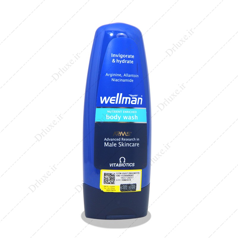 مشخصات، قیمت و خرید شامپو بدن آقایان ولمن مدل Nutrient Enriched حجم 250ml - دکتر لوکس