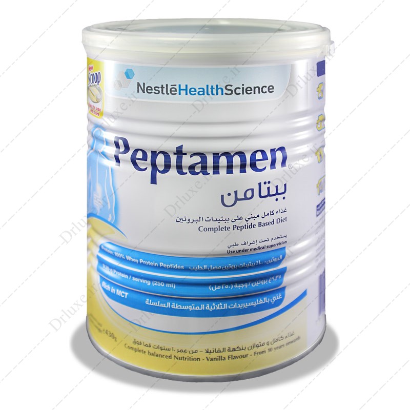 مشخصات، قیمت و خرید پودر پپتامن نستله 430 گرم - دکترلوکس