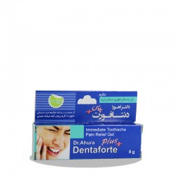 ژل ضد درد دندان دنتافورت پلاس اهورا دارو 8 گرم