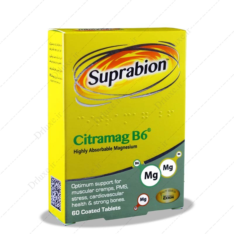 قرص سیترامگ ب6 سوپرابیون 60 عددی