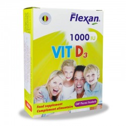 کپسول د 3 1000 فیشر فلکسان 60 عدد