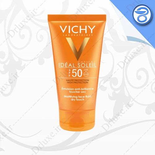 ضد آفتاب فلوئید درای‌ تاچ ساده ویشی 50 میلی لیتر - دکتر لوکس