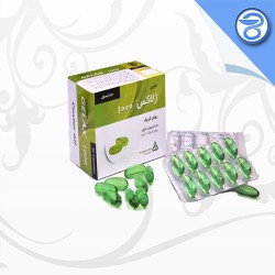 کپسول روغن کرچک ژلاکس 1000 دانا 50 عدد