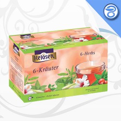 دمنوش شش گیاه کلوسه 20 عددی